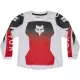 Maillot Cross Enfant Fox 180 Shield Blanc Noir Rouge