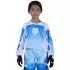 Maillot Cross Enfant Fox Girls 180 Shield Bleu Blanc