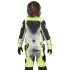 Maillot Cross Enfant Fox 180 Collect Gris Jaune Fluo Noir