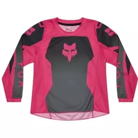 Maillot Cross Enfant Fox Girls 180 Shield Noir Rose