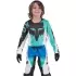 Maillot Cross Enfant Fox Flexair Spire Bleu Acqua Blanc