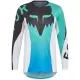 Maillot Cross Enfant Fox Flexair Spire Bleu Acqua Blanc