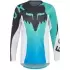 Maillot Cross Enfant Fox Flexair Spire Bleu Acqua Blanc