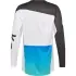Maillot Cross Enfant Fox Flexair Spire Bleu Acqua Blanc