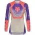 Maillot Cross Femme Fox 180 Collect Rose Violet Blanc