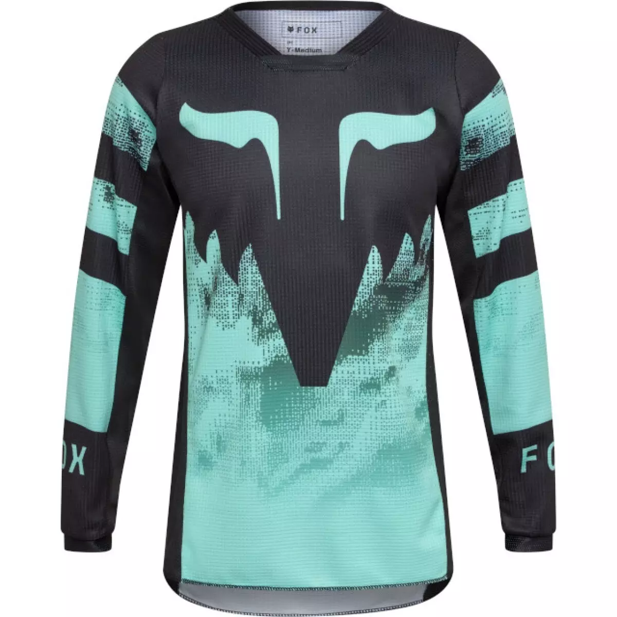 Maillot Cross Enfant Fox 180 Kairos Turquoise Noir