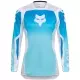 Maillot Cross Femme Fox 180 Shield Blanc Bleu