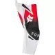 Pantalon Cross Enfant Fox 180 Shield Rouge Blanc Noir