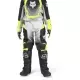 Pantalon Cross Enfant Fox 180 Collect Junior Gris Jaune Fluo