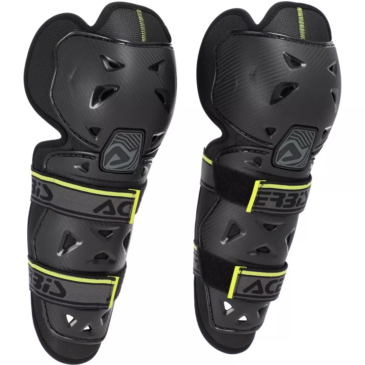 Genouillères Acerbis Profile 2.0 Noir Jaune