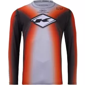 Maillot Cross Kenny Track Focus Orange Noir
