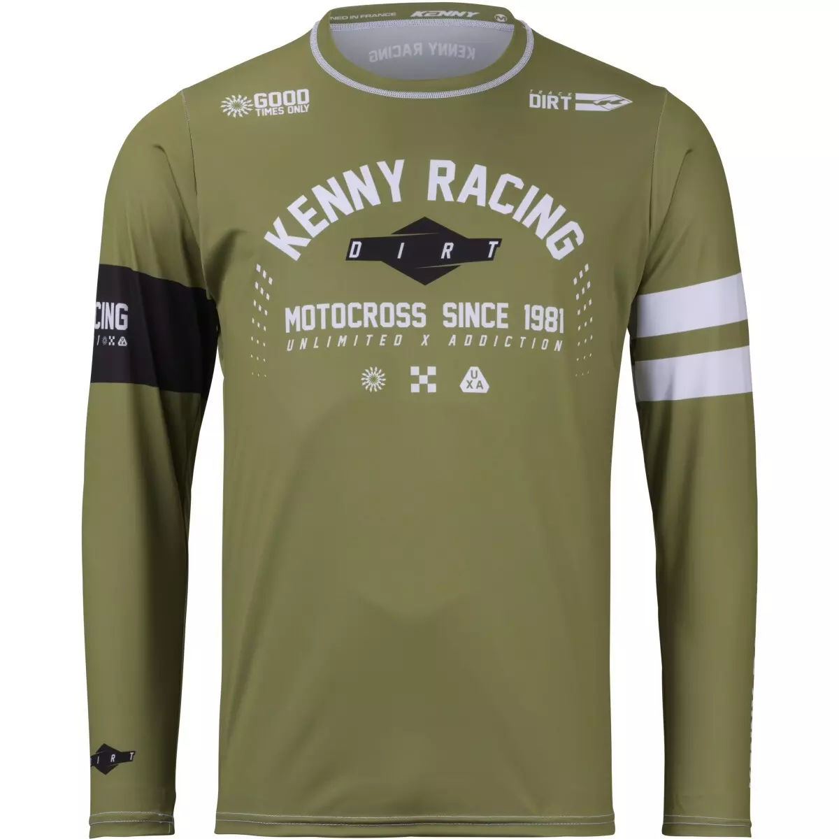 Maillot Cross Kenny Track Dirt Kaki