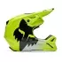 Casque Cross Fox Enfant V1 Shield Jaune Fluorescent
