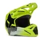 Casque Cross Fox Enfant V1 Shield Jaune Fluorescent