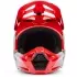 Casque Cross Enfant Fox V1 Shield Rouge Fluorescent