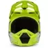 Casque Cross Fox Enfant V1 Shield Jaune Fluorescent