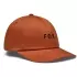 Casquette Fox Wordmark Adjustable Marron Cognac