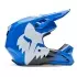 Casque Cross Enfant Fox V1 Shield Bleu
