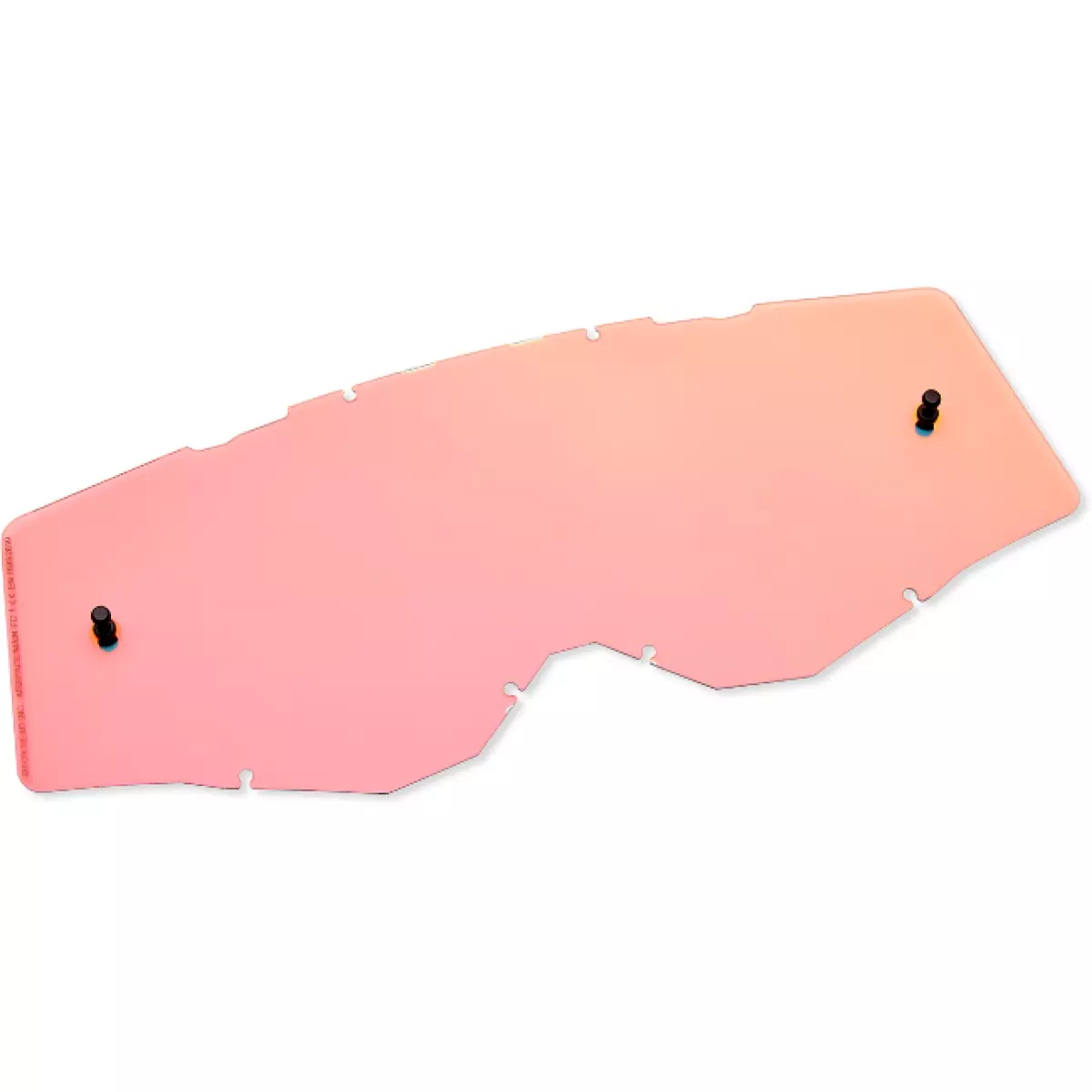 Écran Fox Masque Airspace / Main Mirror Lexan™ Rouge