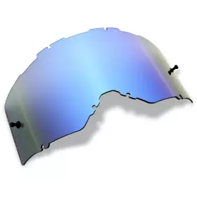 Écran De Rechange Fox Pour Masques Airspace Et Main Inj Bleu Miroir
