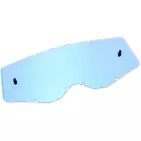 Écran Enfant Lexan Fox Mx24 Pour Masque Main Bleu Miroir