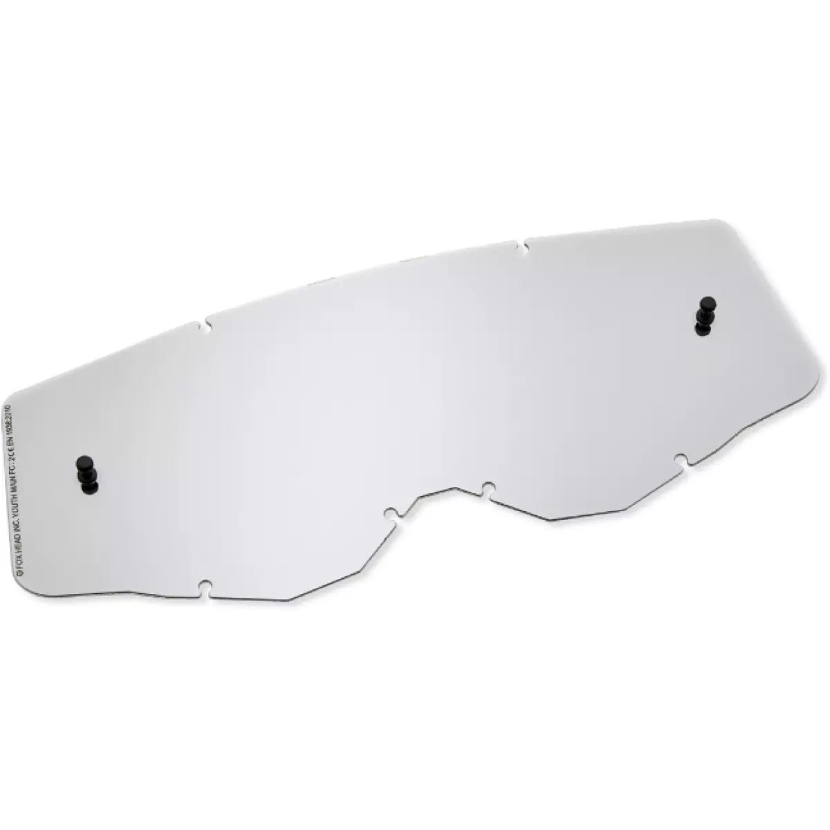 Écran Enfant Lexan Fox Mx24 Pour Masque Main Chrome Miroir