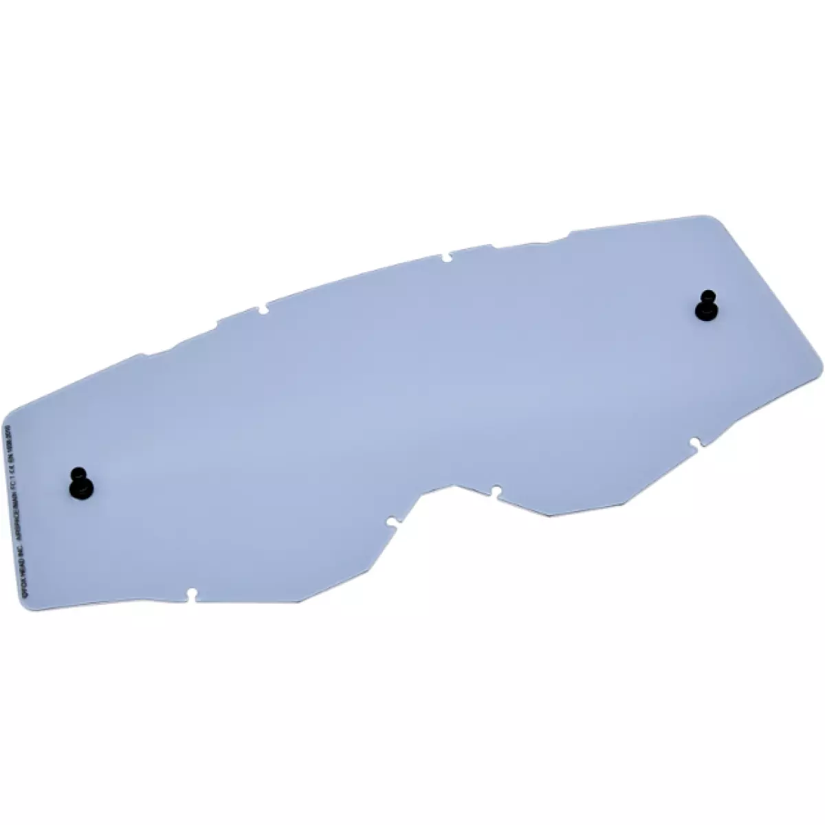 Écran Lexan Fox Masque Enfant Mx24 Airspace Et Main Gris Clair