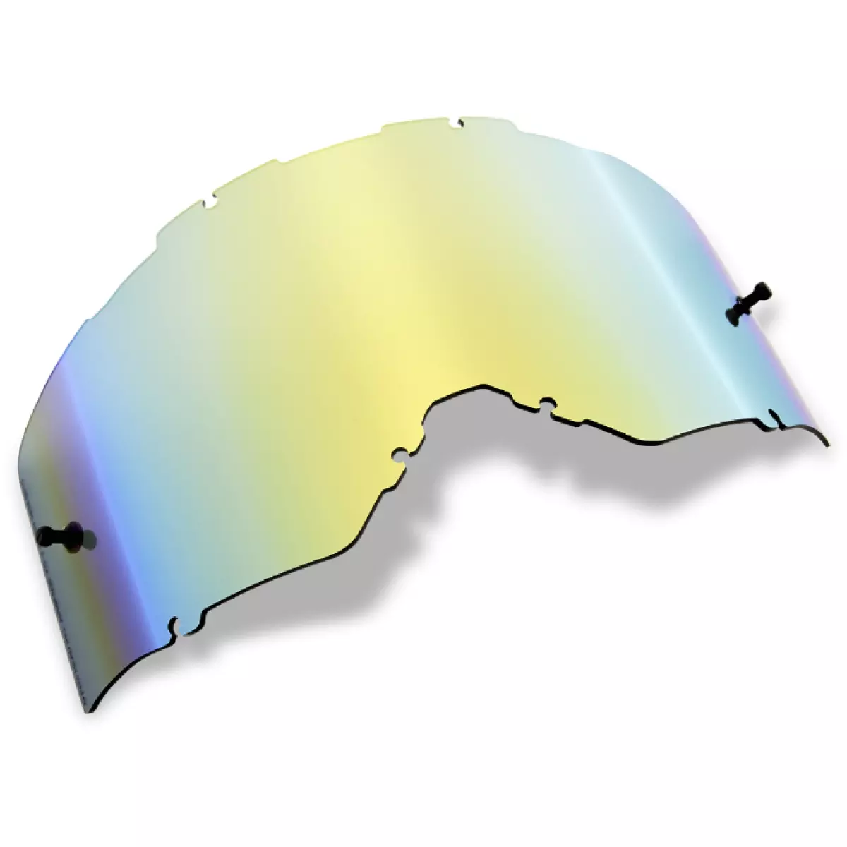 Écran De Rechange Fox Pour Masques Airspace Et Main Inj Or Miroir