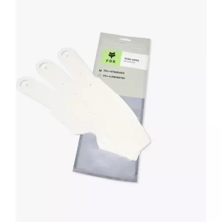 Pack De 20 Tear Off Fox Mx24 Airspace Main Std Clair