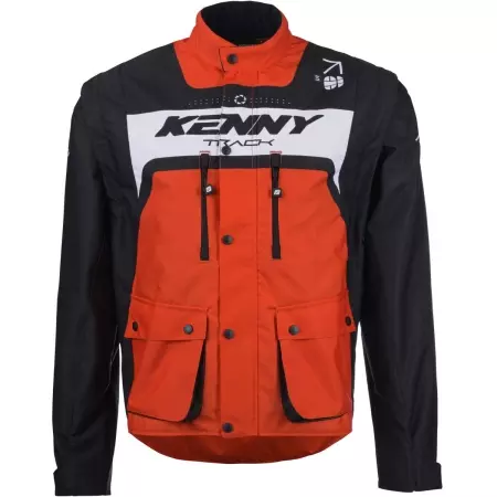 Veste Kenny Track Orange Noir