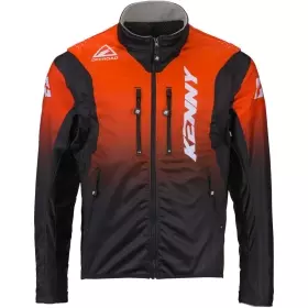 Veste Kenny Softshell Enduro Orange Noir