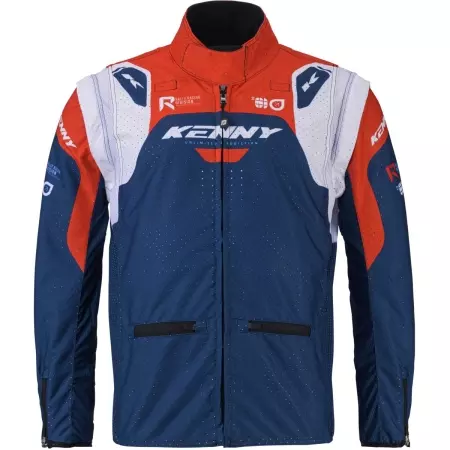 Veste Kenny Adventure Bleu Orange