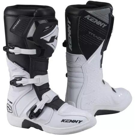 Bottes Cross Kenny T2 Track Blanc