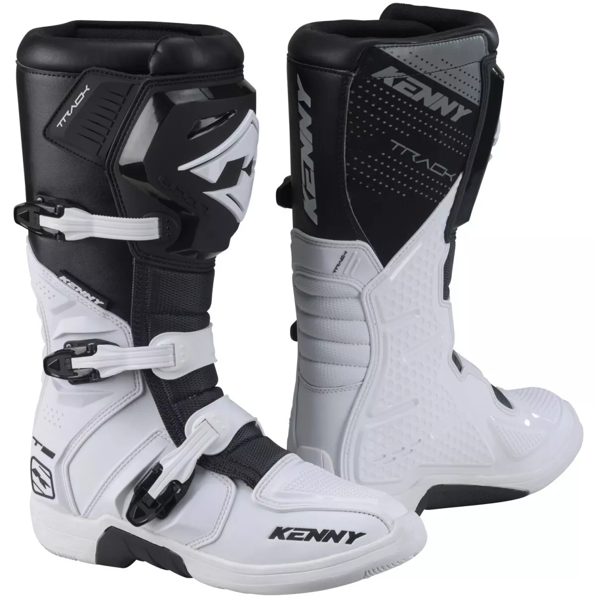 Bottes Cross Kenny T2 Track Blanc