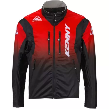 Veste Kenny Softshell Enduro Rouge