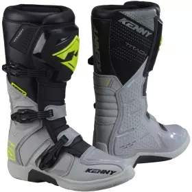Bottes Cross Kenny T2 Track Gris Noir