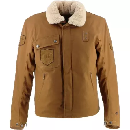 Blouson Helstons Sergeant Marron Kraft