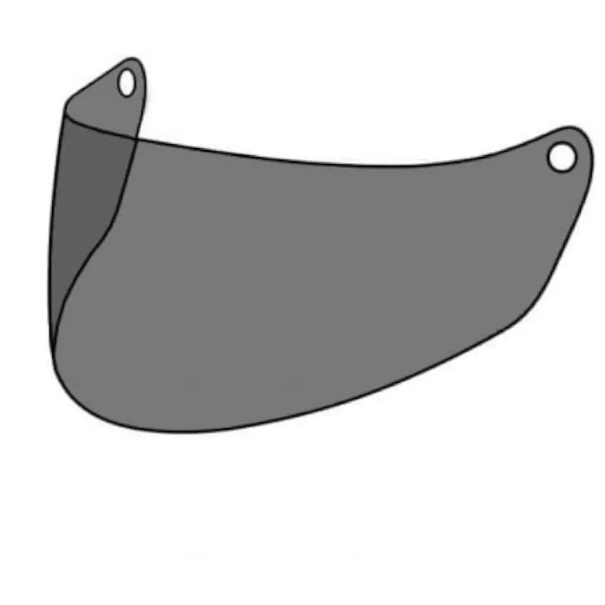 Visière MT Helmets Genesis SV MT-V-25B Fumée Foncée