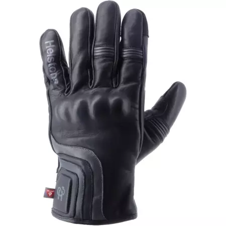 Gants Helstons Spoon Noir Gris