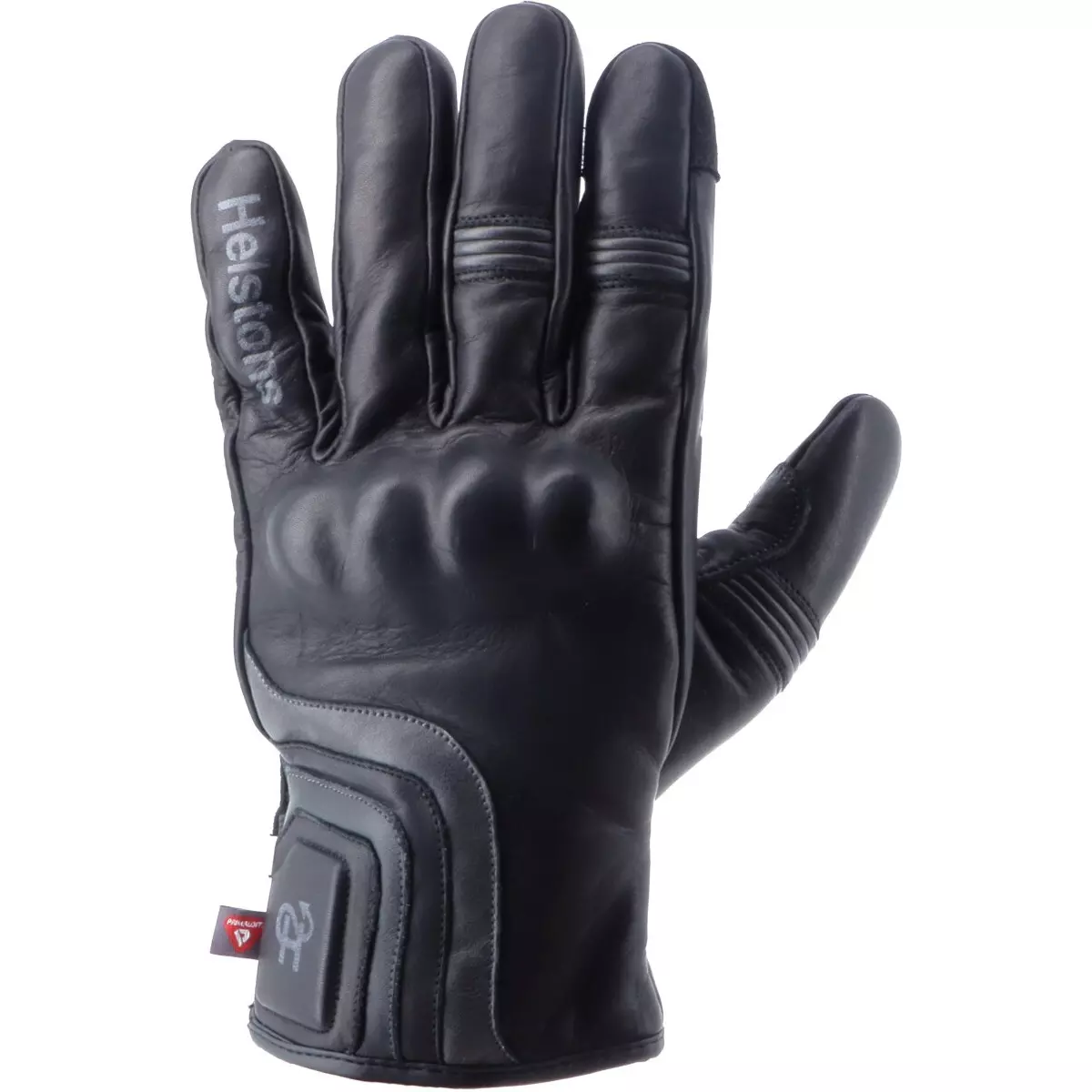 Gants Helstons Spoon Noir Gris