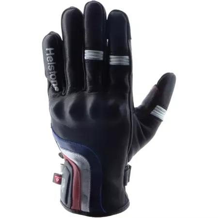 Gants Helstons Spoon Noir Bleu Blanc Rouge