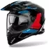 Casque Airoh Bandit Tune Bleu Rouge Brillant