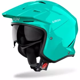 Casque Airoh Kombakt Color Aquamarine Brillant