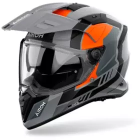 Casque Airoh Bandit Horn Orange Mat