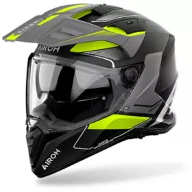 Casque Airoh Bandit Tune Jaune Mat