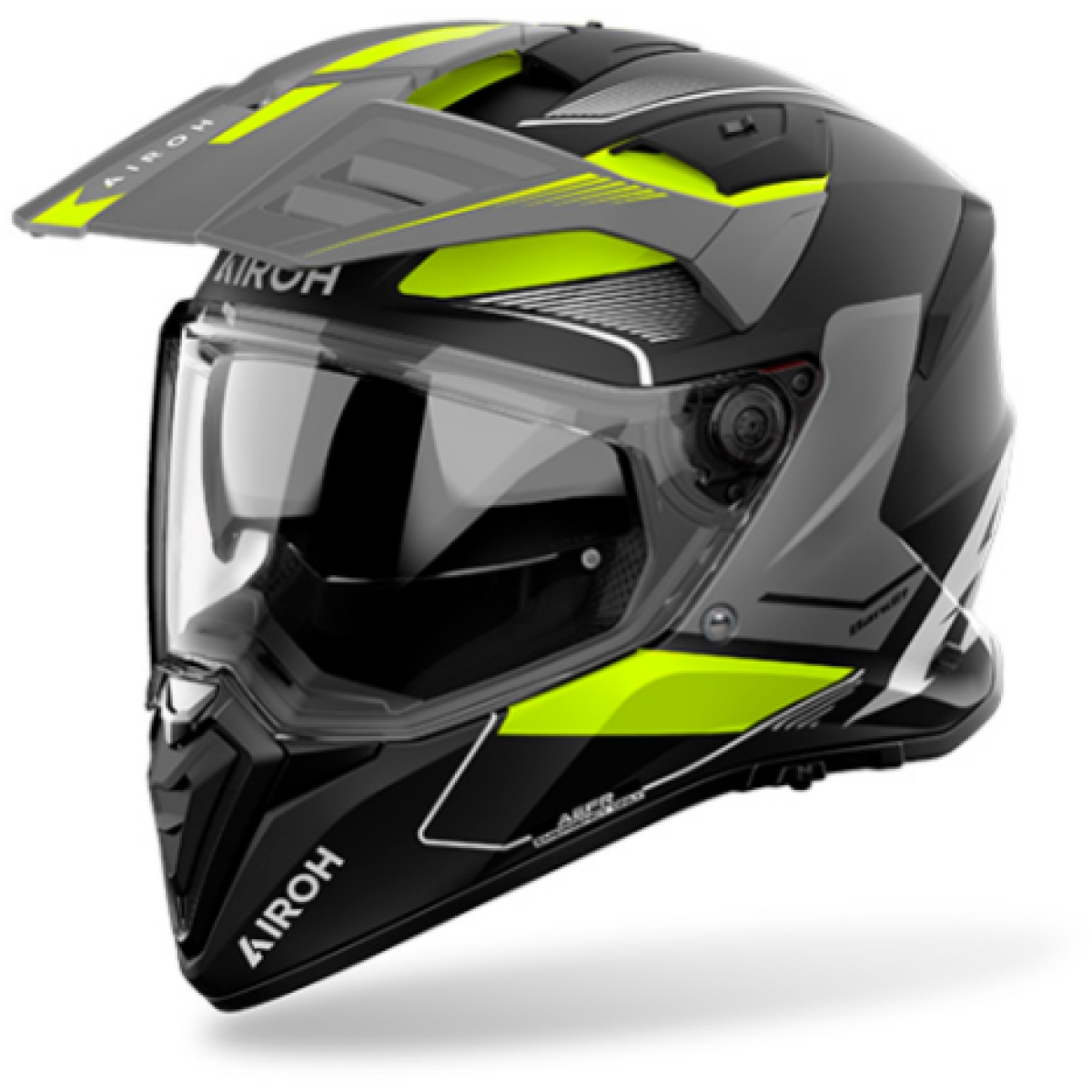 Casque Airoh Bandit Tune Jaune Mat