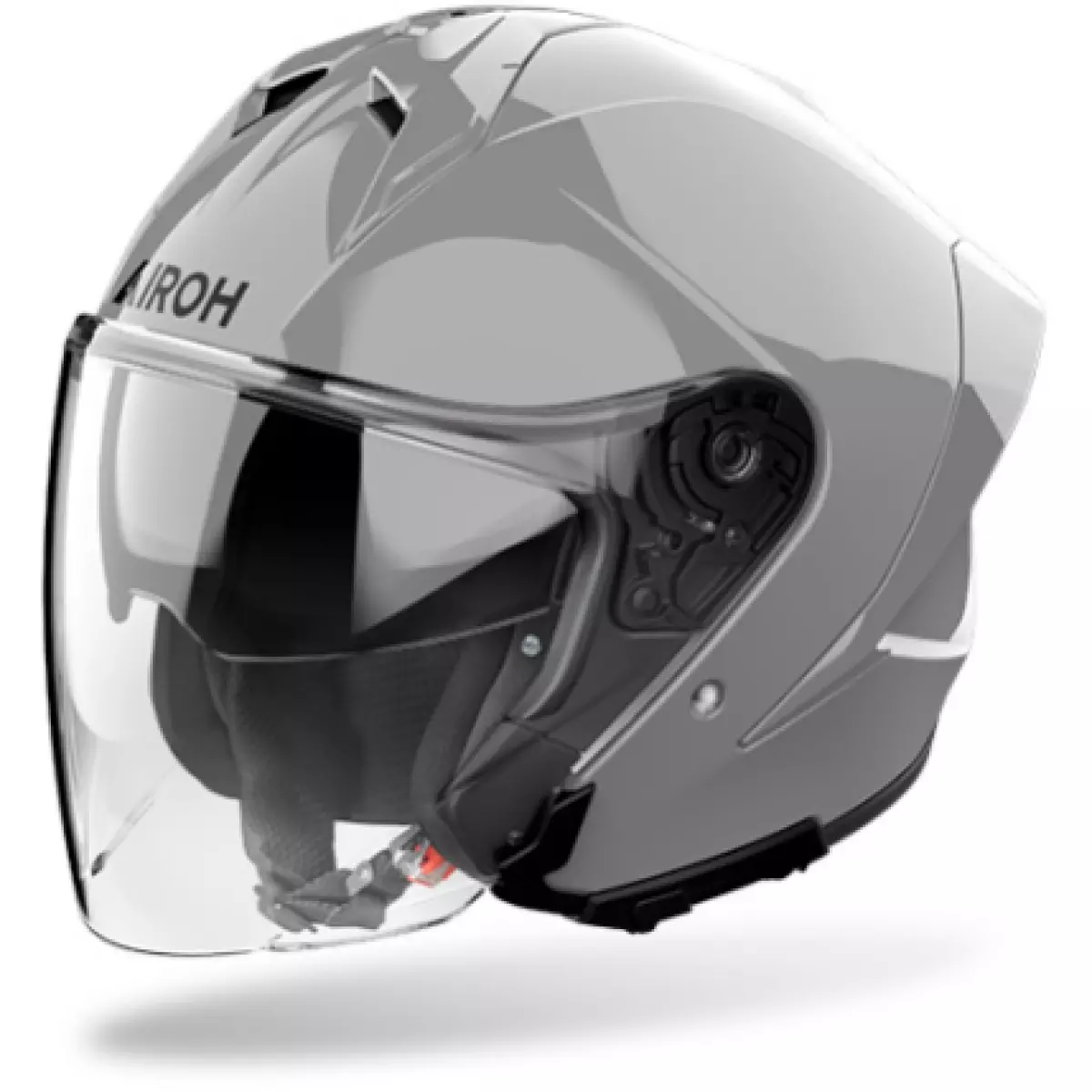 Casque Airoh H.21 Color Gris Beton Brillant