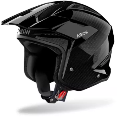 Casque Airoh Trr 2 Carbon Brillant - Casque Trial AIROH