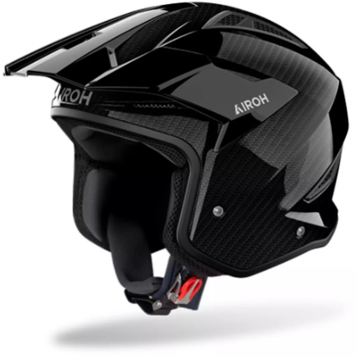 Casque Airoh Trr 2 Carbon Brillant