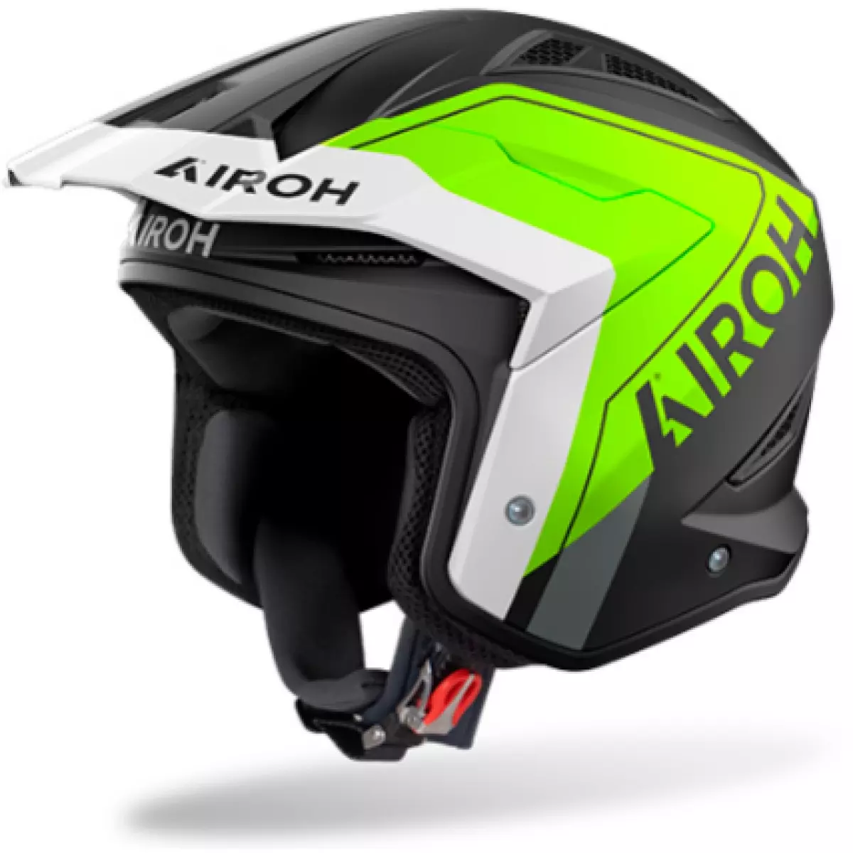Casque Airoh Trr 2 Hunt Jaune Mat